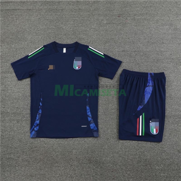 Camiseta de Entrenamiento Italia 2024 Kit Azul