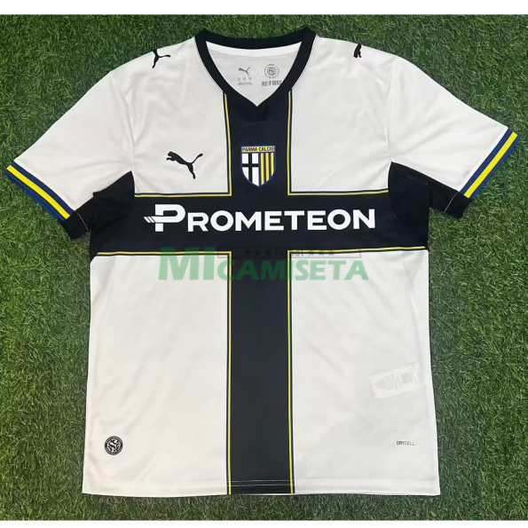 Camiseta Parma Calcio Primera Equipación 2026/2027 Blanco/Negro
