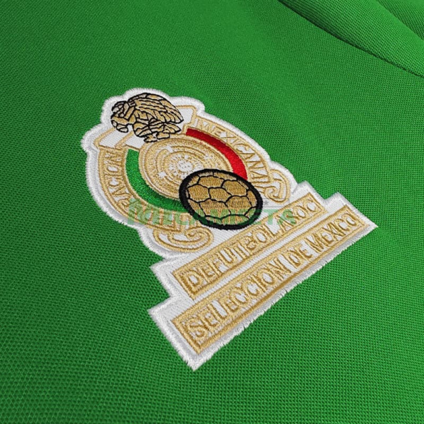 Camiseta México Primera Equipación Retro 1986 Verde