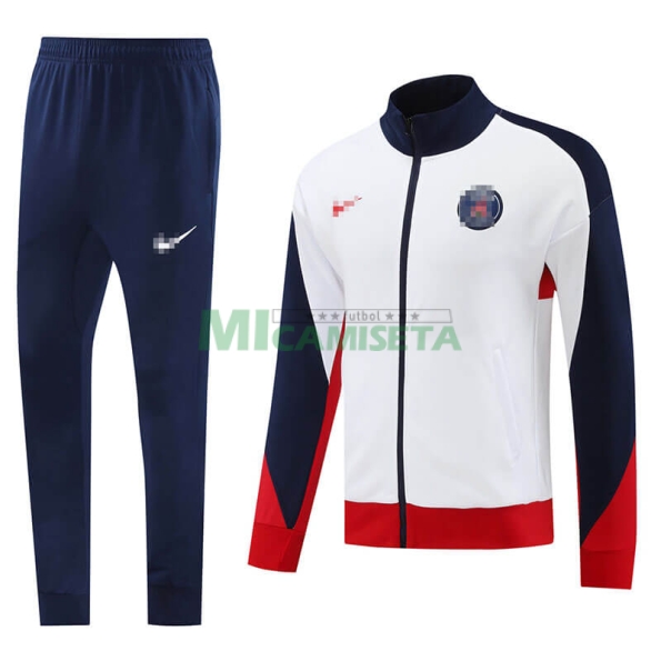 Chaqueta PSG 2024/2025 Blanco/Azul/Rojo