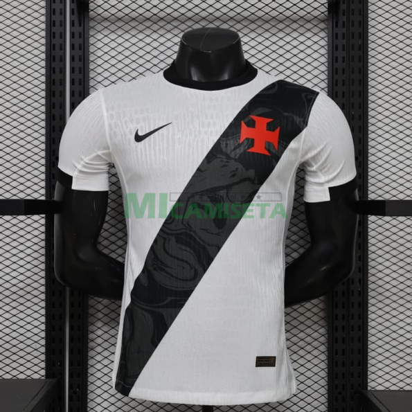 Camiseta Vasco da Gama 2026/2027 Segunda Equipación Blanco/Negro (EDICIÓN JUGADOR)