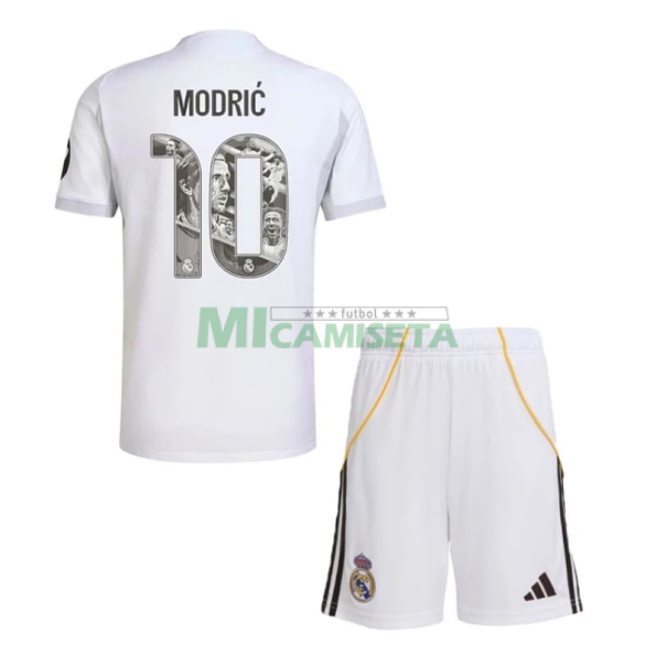 Camiseta MODRIĆ 10 Real Madrid Primera Equipación 2025/2026 Blanco