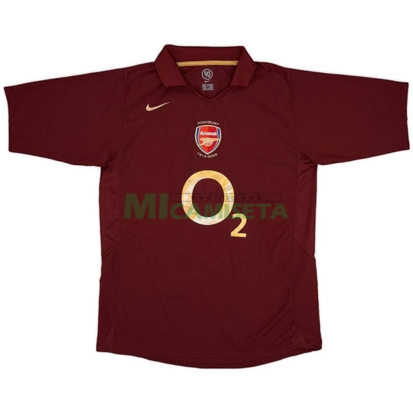 Camiseta REYES 9 Arsenal Primera Equipación Retro 2005/06