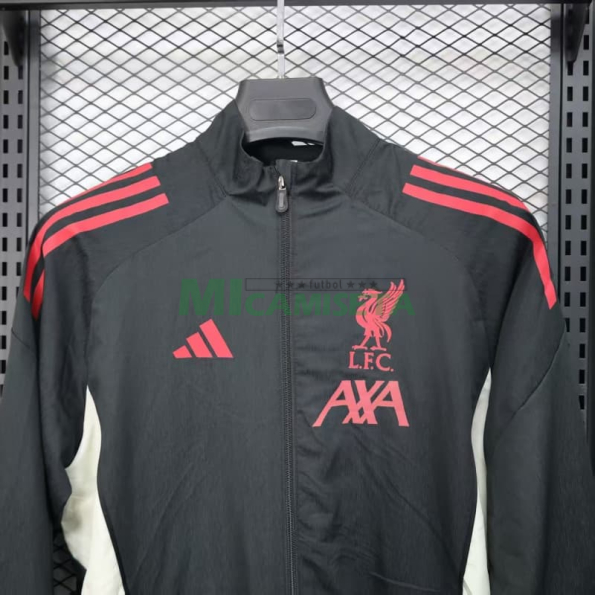 Cortavientos Liverpool 2025/2026 Negro
