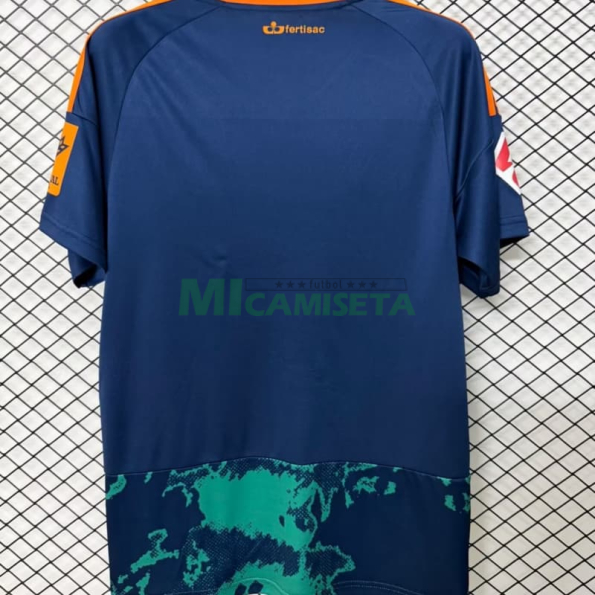 Camiseta Granada Segunda Equipación 2026/2027 Azul/Verde con Parche La Liga