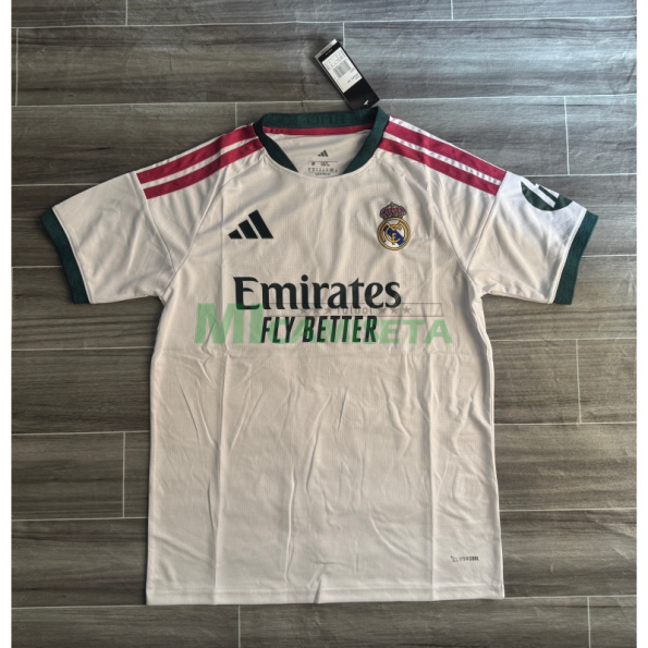 Camiseta Real Madrid Primera Equipación 2026/2027 Blanco con Parche HP