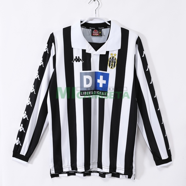 Camiseta Juventus Primera Equipación Retro 99/00 ML