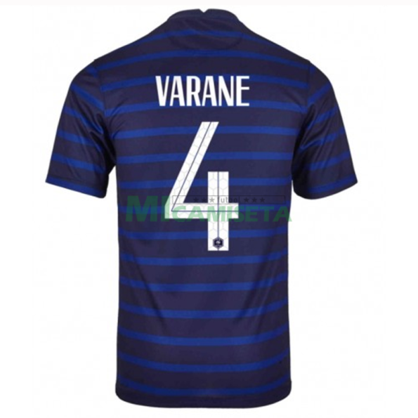 Camiseta Varane 4 Francia Primera Equipación 2021