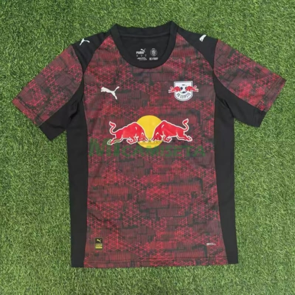 Camiseta Leipzig Tercera Equipación 2025/2026 Rojo/Negro