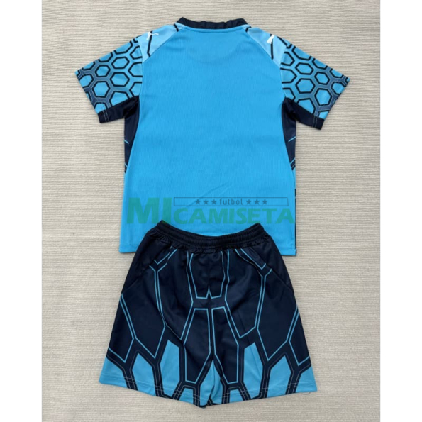 Camiseta de Portero Olympique Marsella 2026/2027 Azul Niño Kit