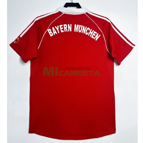 Camiseta Bayern Múnich Primera Equipación Retro 2006/07 Rojo