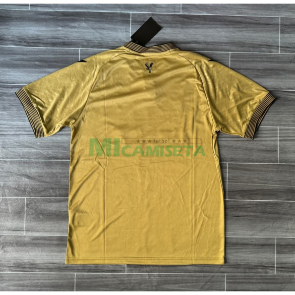 Camiseta Crystal Palace FC Tercera Equipación 2025/2026 Oro