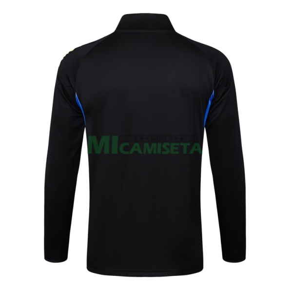 Chaqueta Manchester United 2025/2026 Negro con Escudo Verde