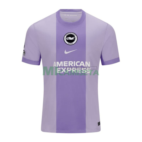 Camiseta Brighton Segunda Equipación 2025/2026 Morado