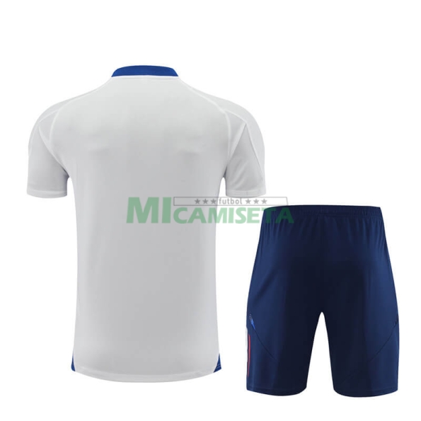 Camiseta de Entrenamiento Italia 2024 Kit Blanco/Azul