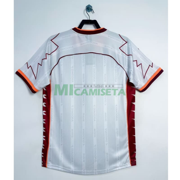 Camiseta AS Roma Segunda Equipación Retro 1999/00 Blanco