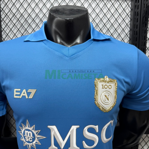 Camiseta Napoli Primera Equipación 2026/2027 Azul (EDICIÓN JUGADOR)