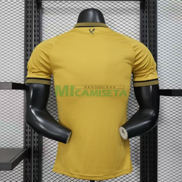 Camiseta Crystal Palace FC Segunda Equipación 2025/2026 Amarillo (EDICIÓN JUGADOR)