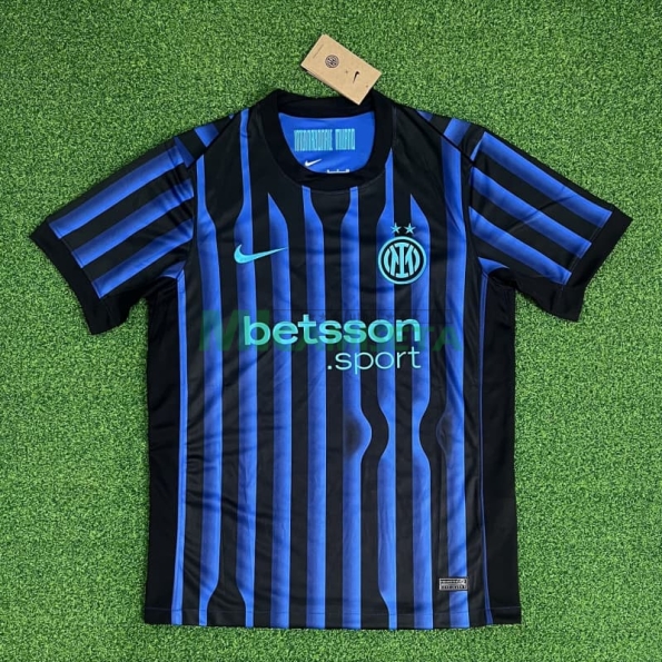 Camiseta Inter de Milan Primera Equipación 2025/2026 Azul/Negro