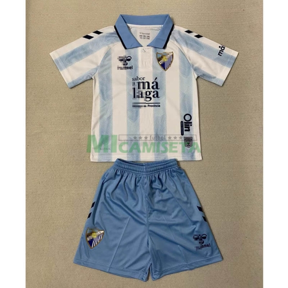 Camiseta Málaga CF Primera Equipación 2023/2024 Niño Kit
