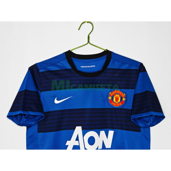 Camiseta Manchester United Segunda Equipación Retro 2011/12 Azul
