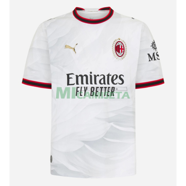 Camiseta AC Milan Segunda Equipación 2026/2027 Blanco/Rojo