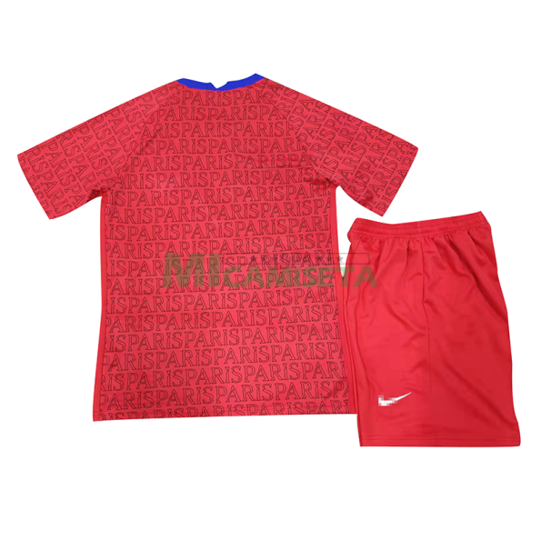 Camiseta PSG 2022/2023 Rojo Niño Kit