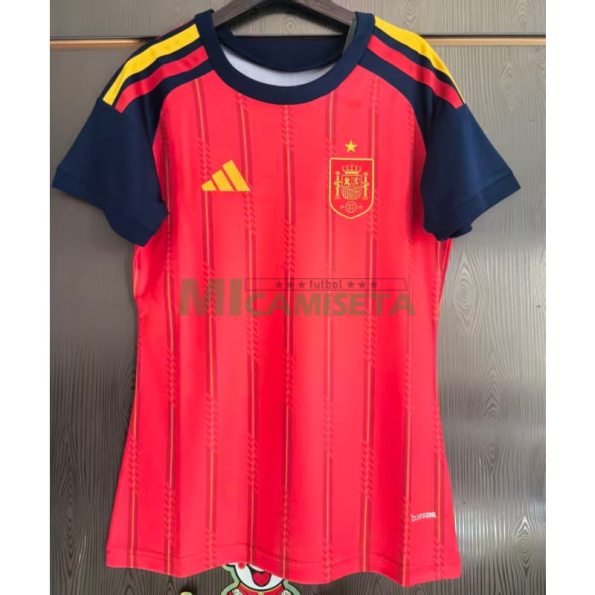 Camiseta España Primera Equipación Mundial 2026 Rojo Mujer