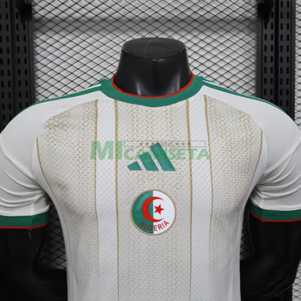 Camiseta Argelia Primera Equipación Mundial 2026 Blanco (EDICIÓN JUGADOR)