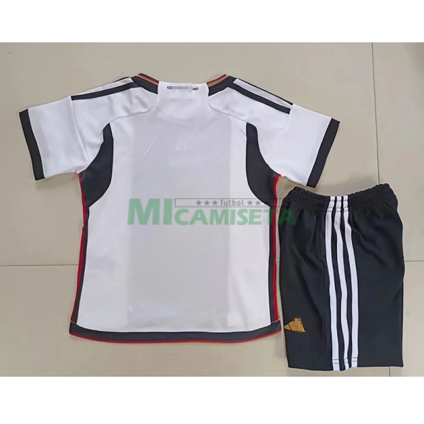 Camiseta Alemania Primera Equipación 2022 Mundial Niño Kit
