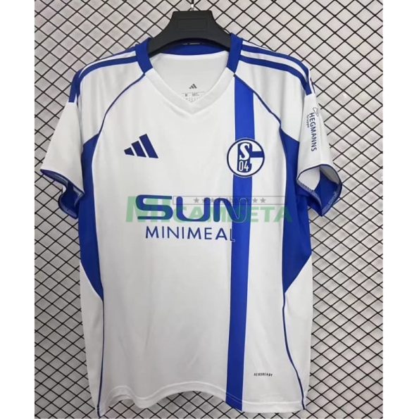 Camiseta Schalke 04 Segunda Equipación 2025/2026 Blanco