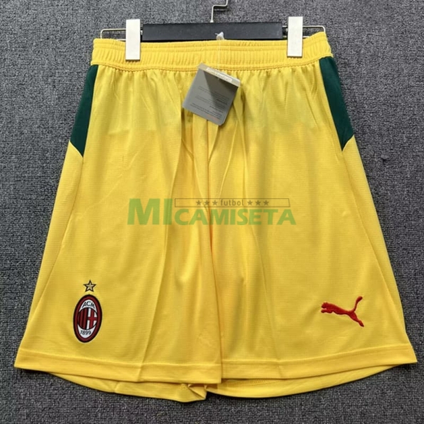 Camiseta AC Milan 2025/2026 Tercera Equipación Amarillo