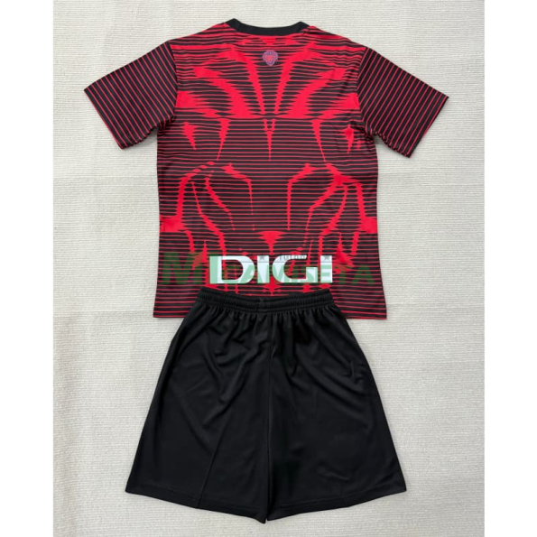 Camiseta Athletic de Bilbao Cuarta Equipación 2025/2026 Rojo Niño Kit