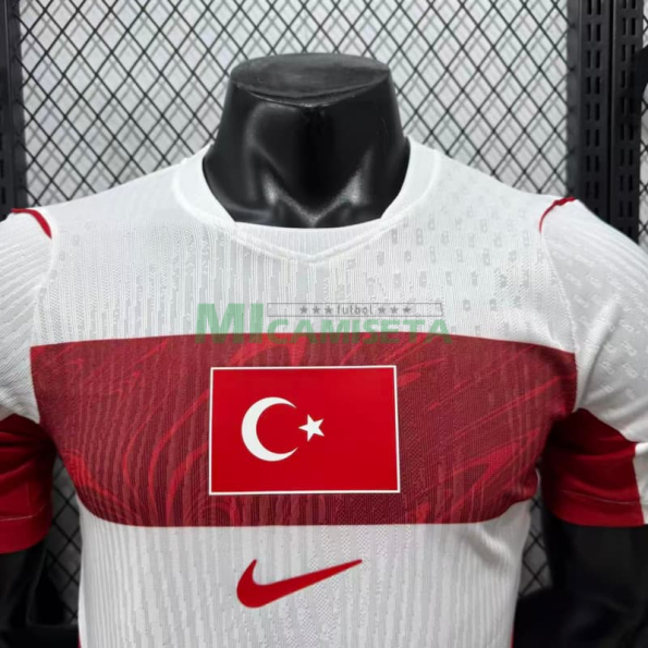 Camiseta Turquía Segunda Equipación Mundial 2026 Blanco (EDICIÓN JUGADOR)