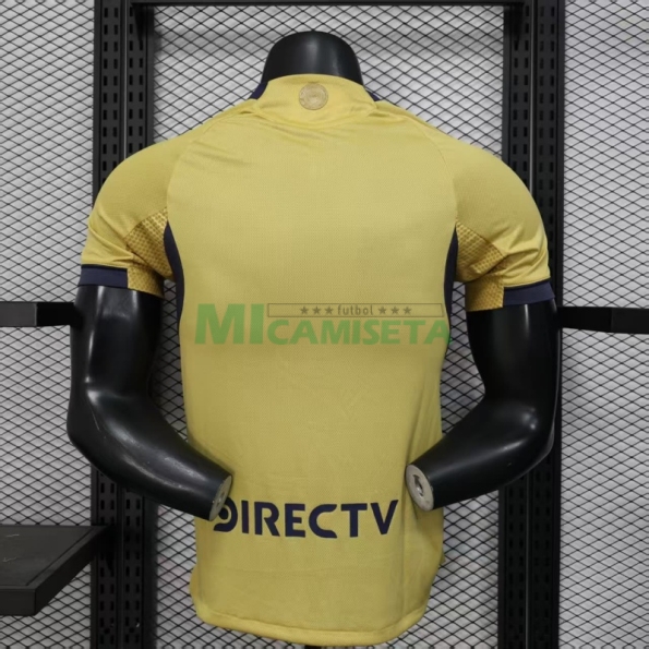Camiseta Boca Juniors Segunda Equipación 2025/2026 Amarillo (EDICIÓN JUGADOR)