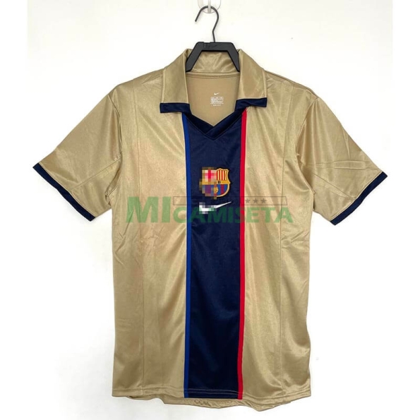 Camiseta Barcelona Segunda Equipación Retro 2001/02