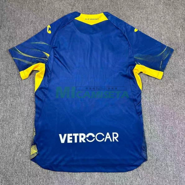 Camiseta Hellas Verona Primera Equipación 2025/2026 Azul Marino