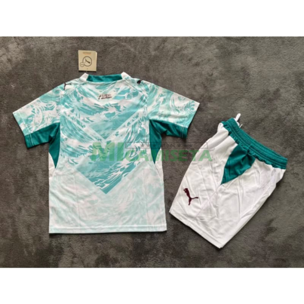 Camiseta Portugal Segunda Equipación Mundial 2026 Verde/Blanco Niño Kit
