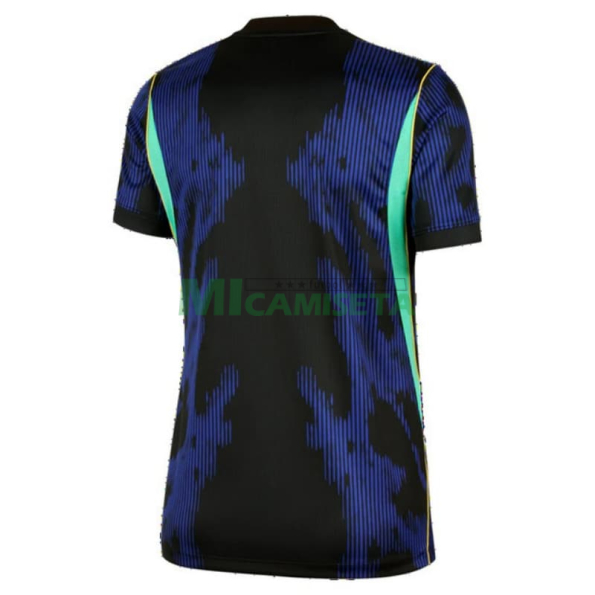 Camiseta Brasil Segunda Equipación Mundial 2026 Azul Mujer