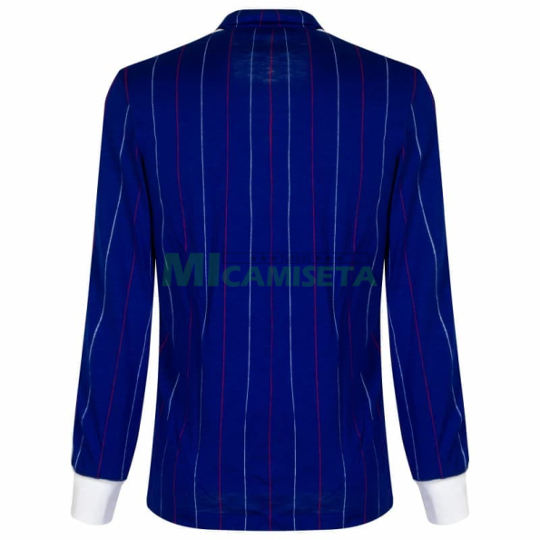 Camiseta Francia Primera Equipación Retro 1980/82 ML Azul