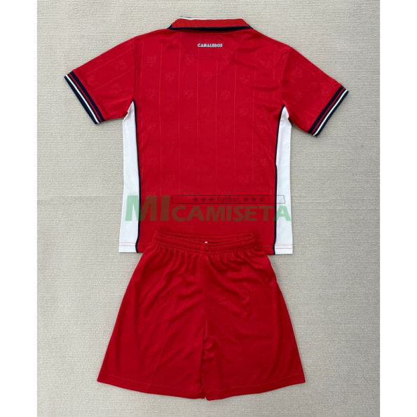 Camiseta Panamá Primera Equipación Mundial 2026 Rojo Niño Kit