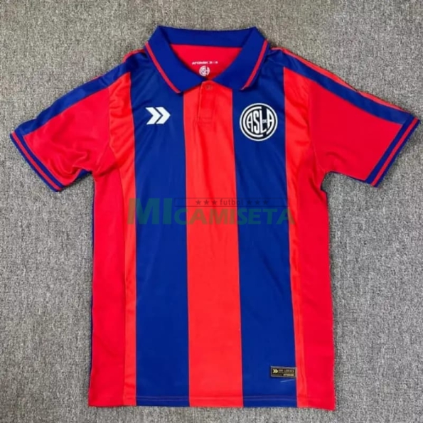 Camiseta San Lorenzo Primera Equipación 2025/2026 Rojo/Azul