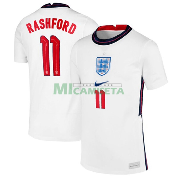 Camiseta Rashford 11 Inglaterra Primera Equipación 2021