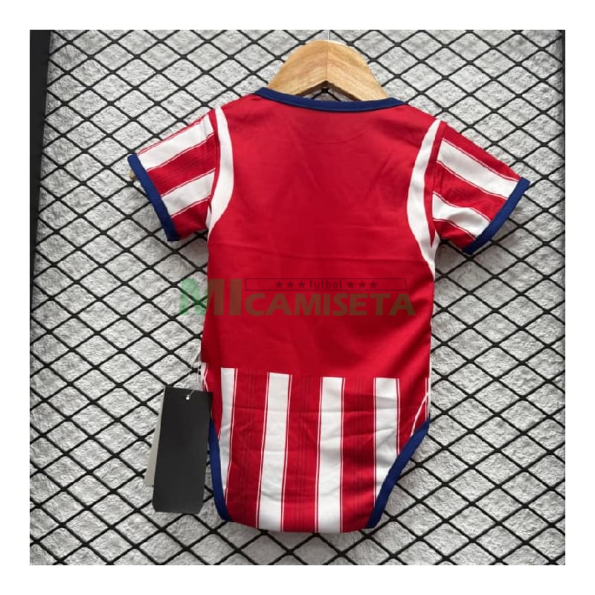 Camiseta Atlético de Madrid Primera Equipación 2026/2027 Rojo/Blanco Baby