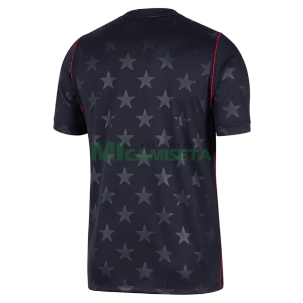 Camiseta EE.UU Segunda Equipación Mundial 2026 Negro Obsidiana