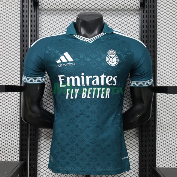 Camiseta Real Madrid 2026/2027 Edición Especial Verde Zafiro (EDICIÓN JUGADOR)
