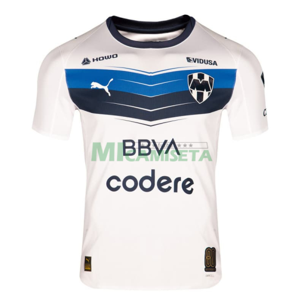 Camiseta Monterrey Segunda Equipación 2025/2026 Blanco
