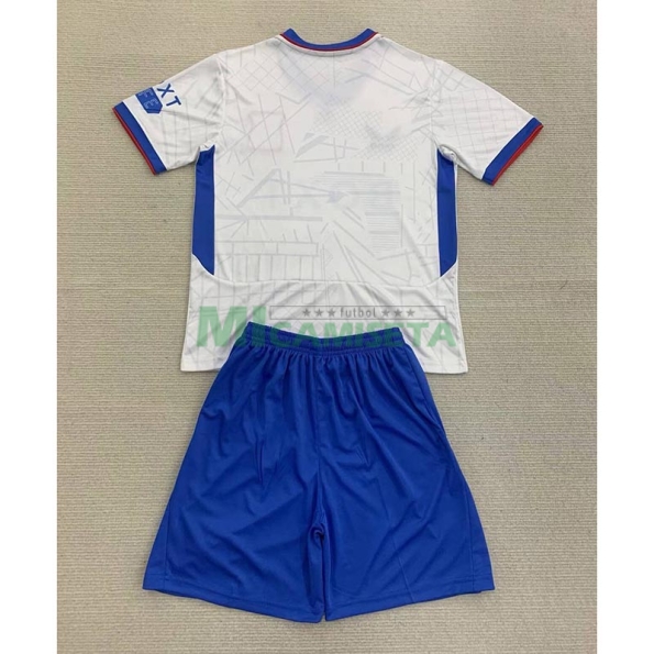 Camiseta Rangers FC Segunda Equipación 2024/2025 Niño Kit