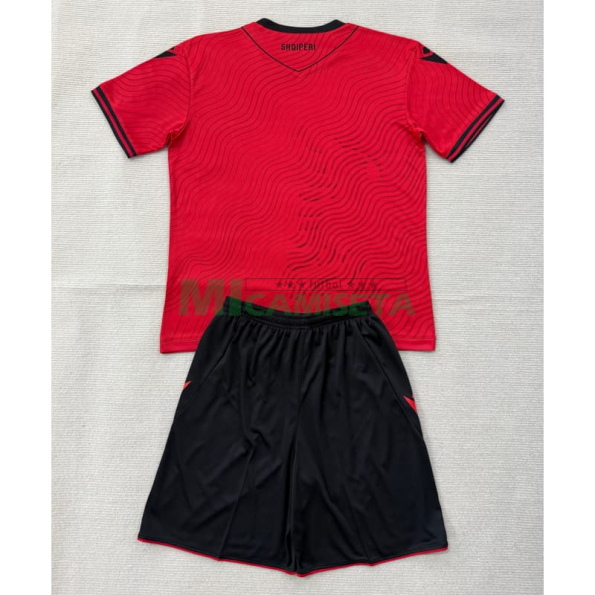 Camiseta Albania Primera Equipación Mundial 2026 Rojo Niño Kit