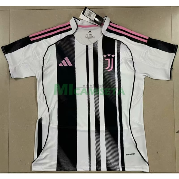 Camiseta Juventus 2025/2026 Negro/Blanco
